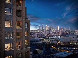 BARRATT LONDON 'BERMONDSEY HEIGHTS' PROJESN TANITTI